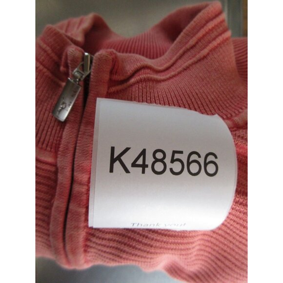 Tommy Bahama Sweater Large Pullover 1/4 Zip Relax Preppy Golf Cotton - Picture 10 of 10